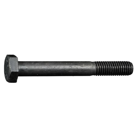 Midwest Fastener Class 10.9, M10-1.50 Hex Head Cap Screw, Plain Steel, 80 mm L, 10 PK 73161